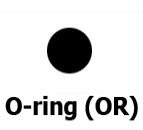O-RINGS, O-ring Neoprene
