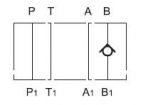 MODULAR (STACK) VALVES , *M/CB MODULAR CHECK VALVES B LINE