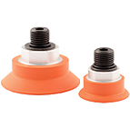 High friction round suction cup