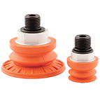 SUCTION CUPS, High friction round bellows suction cup